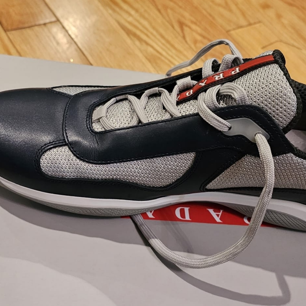 Prada America’s Cup Original Sneakers (Ultramarine - Navy Blue) - Picture 3 of 16